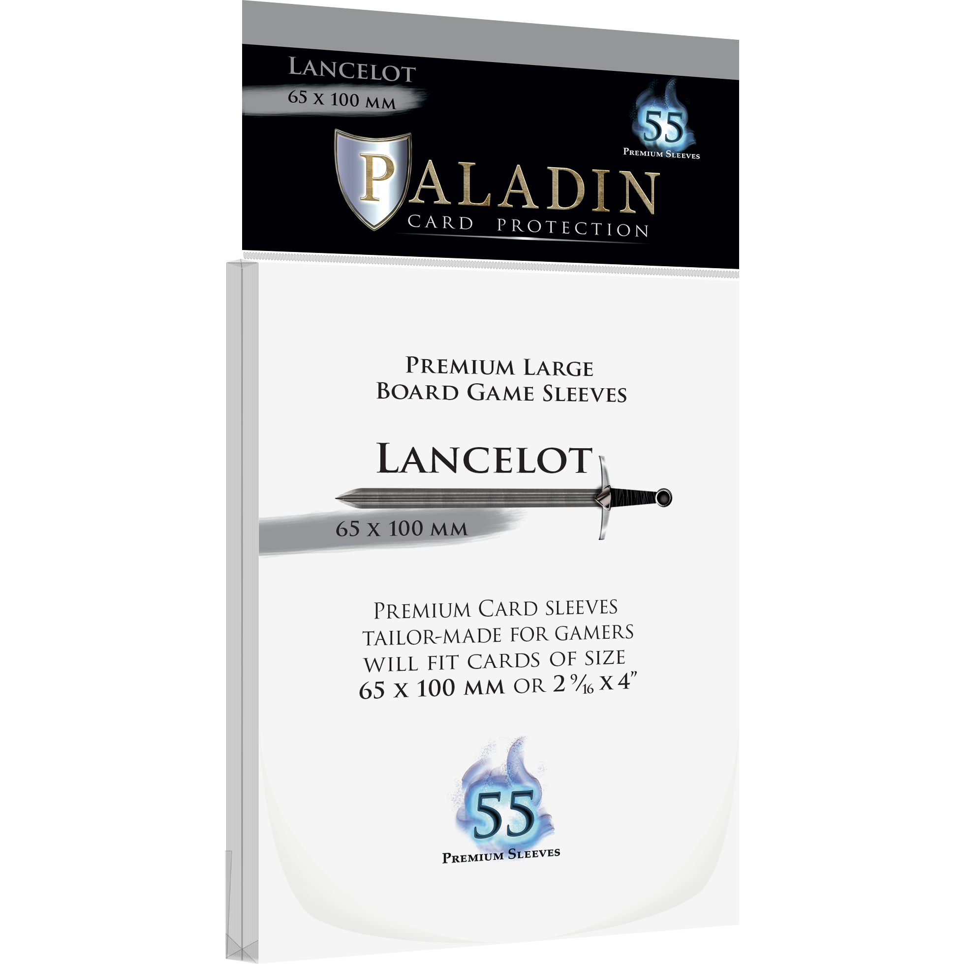 Lancelot (65 × 100 mm) – Paladin Sleeves
